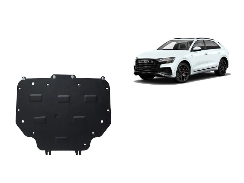 Bunnplate stål Audi / Porsche / Vw | Girkassedeksel - Beskyttelse deksel under girkasse