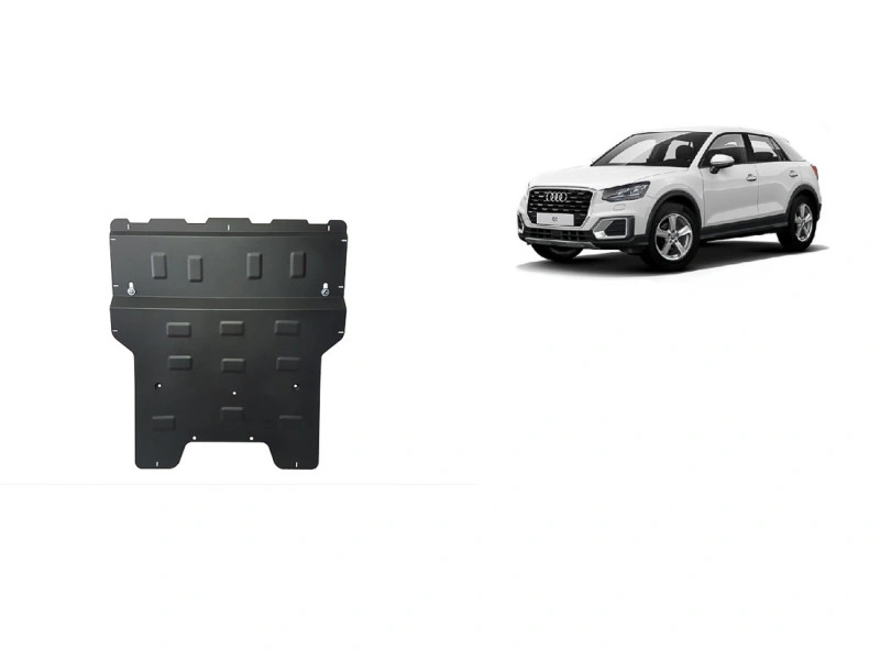 Bunnplate stål Audi Q2 2016 - 2020 / Audi Q3 I 2011 - 2018 | Motordeksel - Beskyttelse deksel under motor