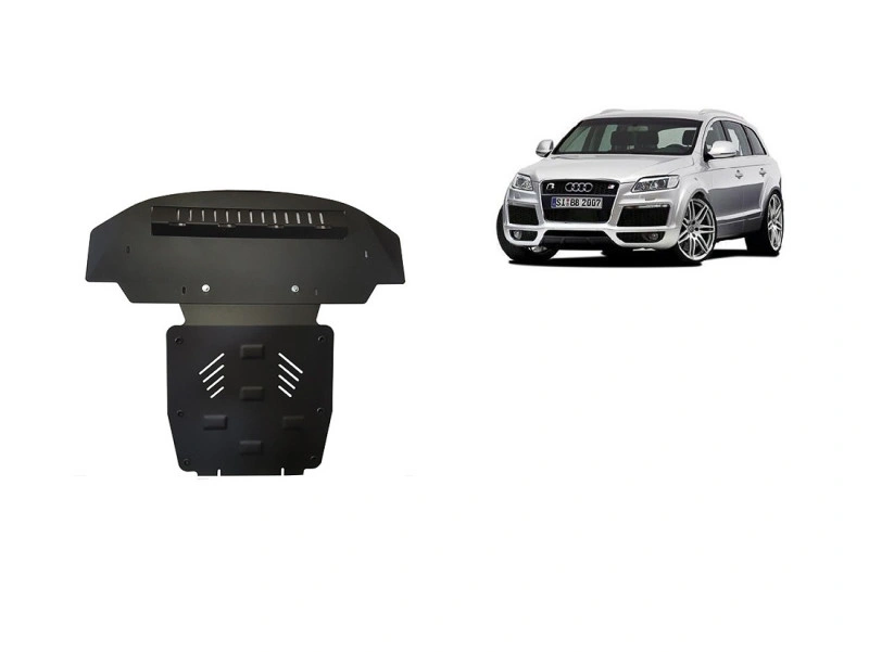 Bunnplate stål Audi Q7 4L 2006 - 2015 | Motordeksel - Beskyttelse deksel under motor