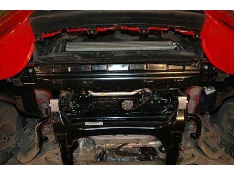 Bunnplate stål Audi Q7 4L 2006 - 2015 | Motordeksel - Beskyttelse deksel under motor – bilde 3