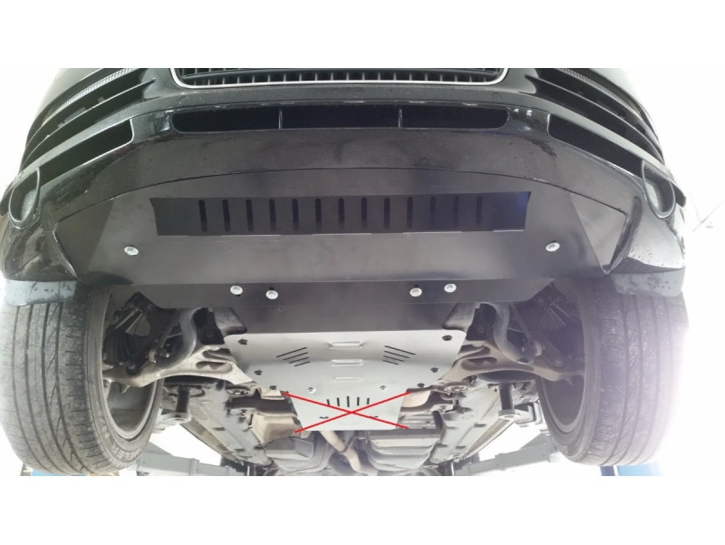 Bunnplate stål Audi Q7 4L 2006 - 2015 | Motordeksel - Beskyttelse deksel under motor – bilde 7