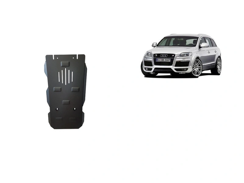 Bunnplate stål Audi Q7 / Porsche Cayenne / Touareg 7L | Girkassedeksel - Beskyttelse deksel under girkasse
