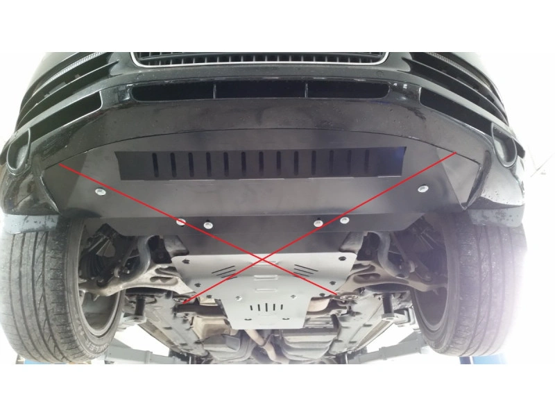 Bunnplate stål Audi Q7 / Porsche Cayenne / Touareg 7L | Girkassedeksel - Beskyttelse deksel under girkasse – bilde 5