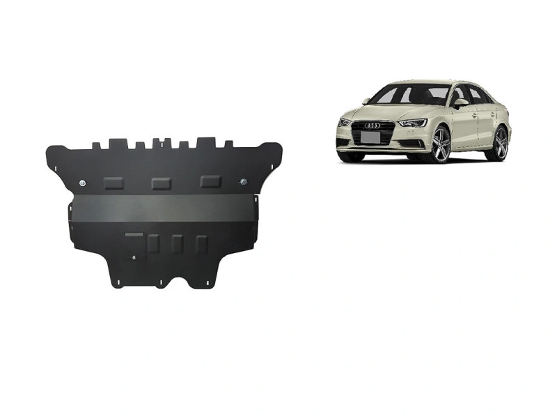 Bunnplate stål Audi / Skoda / Vw / Seat/ Ford | Motordeksel - Beskyttelse deksel under motor