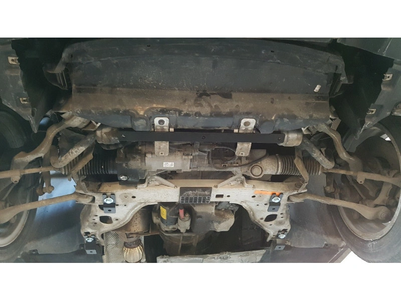 Bunnplate stål BMW 1 (E81/E87) 2004 - 2011 | Motordeksel - Beskyttelse deksel under motor – bilde 5
