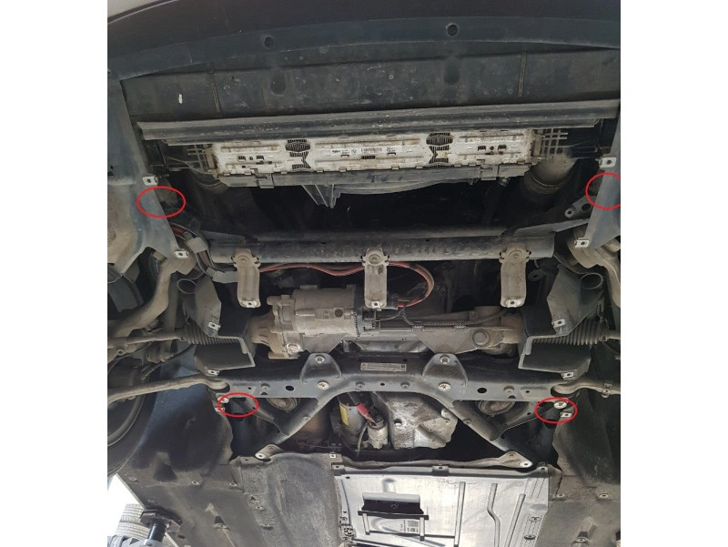 Bunnplate stål BMW 1 (F20/F21) 2011 - 2018 | Motordeksel - Beskyttelse deksel under motor – bilde 4