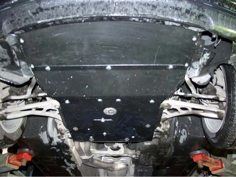 Bunnplate stål BMW 3 (E46) 1998 - 2005 | Motordeksel - Beskyttelse deksel under motor – bilde 3