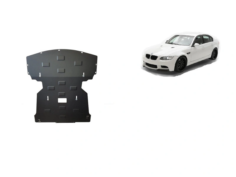 Bunnplate stål BMW 3 (E90/E91) 2004 - 2011 | Motordeksel - Beskyttelse deksel under motor