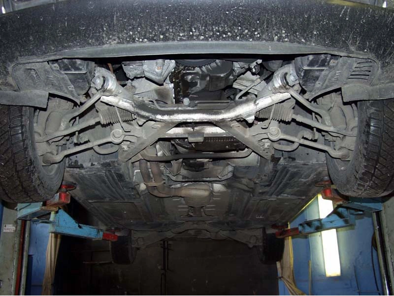 Bunnplate stål BMW 5 (E39) 1995 - 2003 | Motordeksel - Beskyttelse deksel under motor – bilde 3