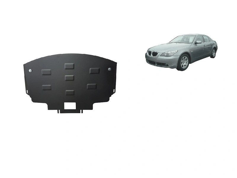 Bunnplate stål BMW 5 (E60/E61) 2003 - 2010 | Motordeksel - Beskyttelse deksel under motor