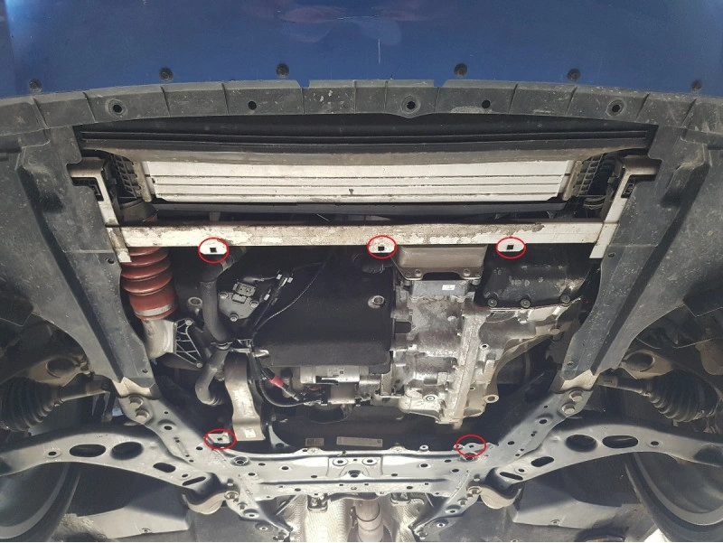 Bunnplate stål BMW / Mini Clubman / Mini Cooper | Motordeksel - Beskyttelse deksel under motor – bilde 6