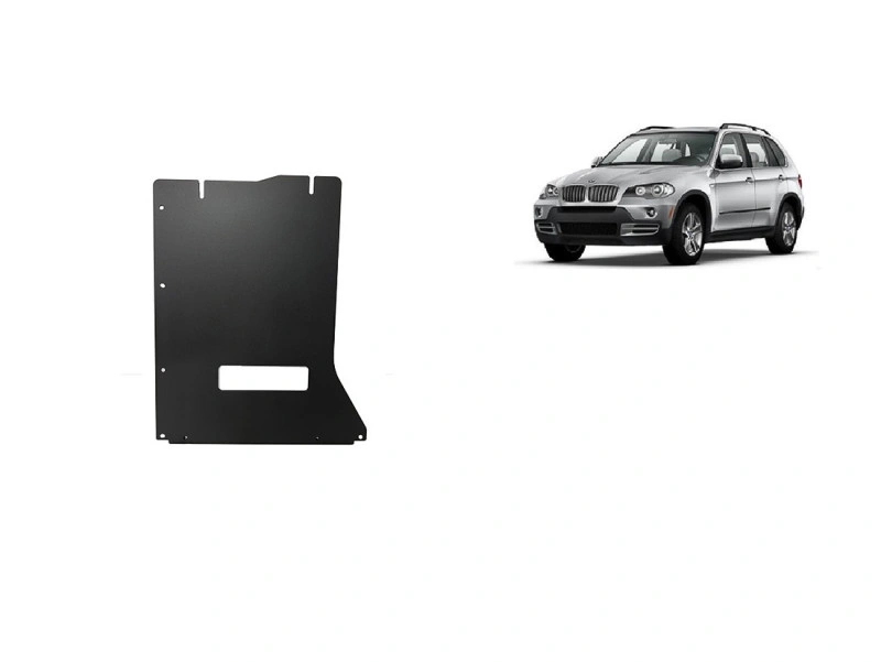 Bunnplate stål BMW X5 (E70) 2007 - 2013 | Girkassedeksel - Beskyttelse deksel under girkasse