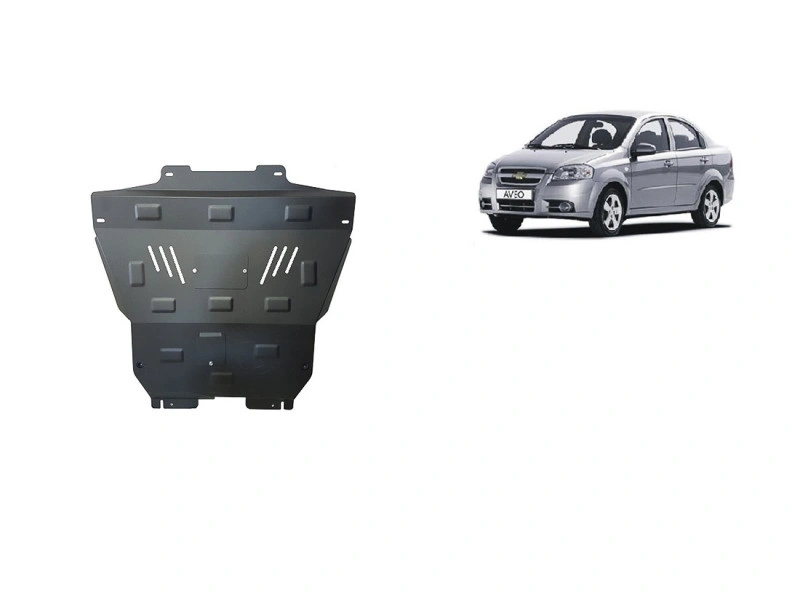 Bunnplate stål Chevrolet Aveo 2004 - 2008 | Motordeksel - Beskyttelse deksel under motor