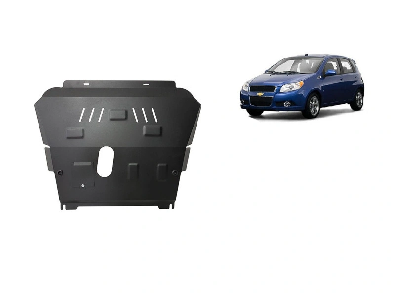 Bunnplate stål Chevrolet Aveo 2008 - 2011 | Motordeksel - Beskyttelse deksel under motor