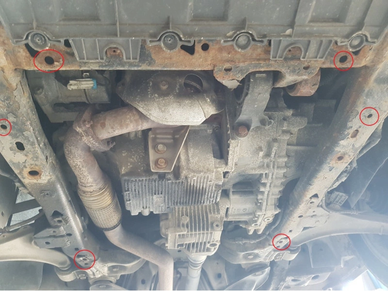 Bunnplate stål Chevrolet Malibu 2013 - 2015 | Motordeksel - Beskyttelse deksel under motor – bilde 6