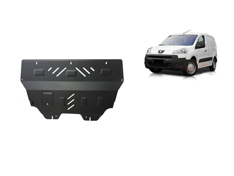 Bunnplate stål Citroen Berlingo III / Berlingo III Multispace 2008 - 2018 / Peugeot Partner II 2008 - 2018 | Motordeksel - Beskyttelse deksel under motor