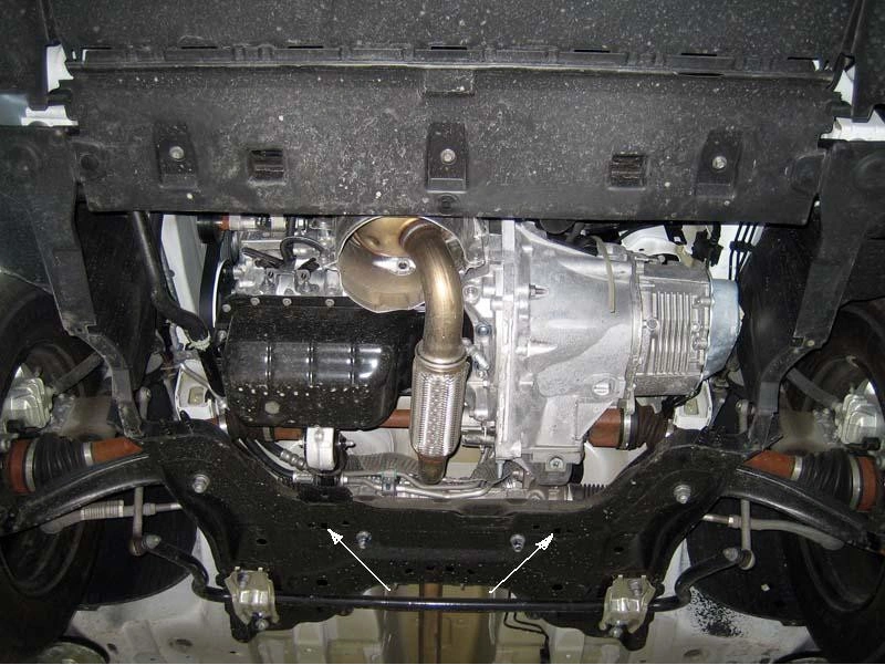 Bunnplate stål Citroen Berlingo III / Berlingo III Multispace 2008 - 2018 / Peugeot Partner II 2008 - 2018 | Motordeksel - Beskyttelse deksel under motor – bilde 10