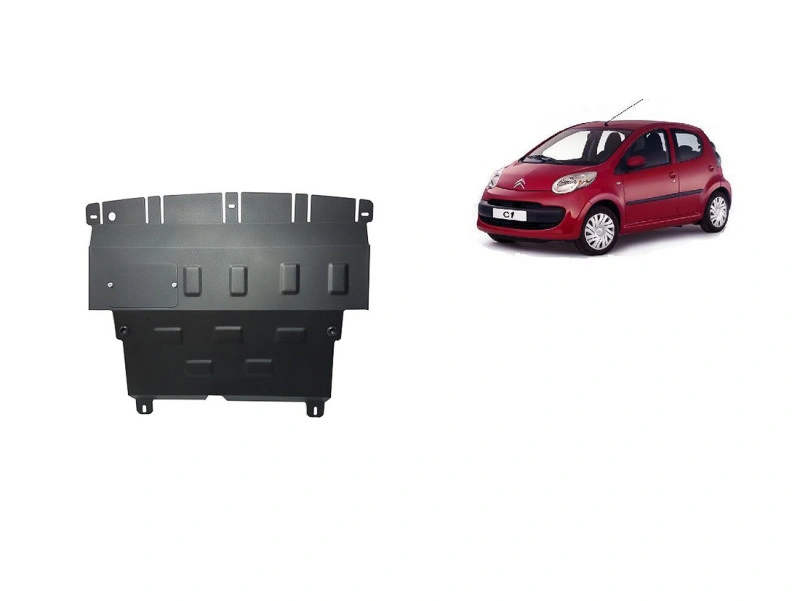 Bunnplate stål Citroen C1 2005 - 2014 | Motordeksel - Beskyttelse deksel under motor