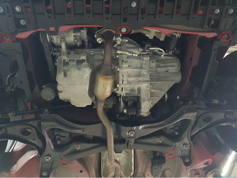 Bunnplate stål Citroen C1 2005 - 2014 | Motordeksel - Beskyttelse deksel under motor – bilde 4