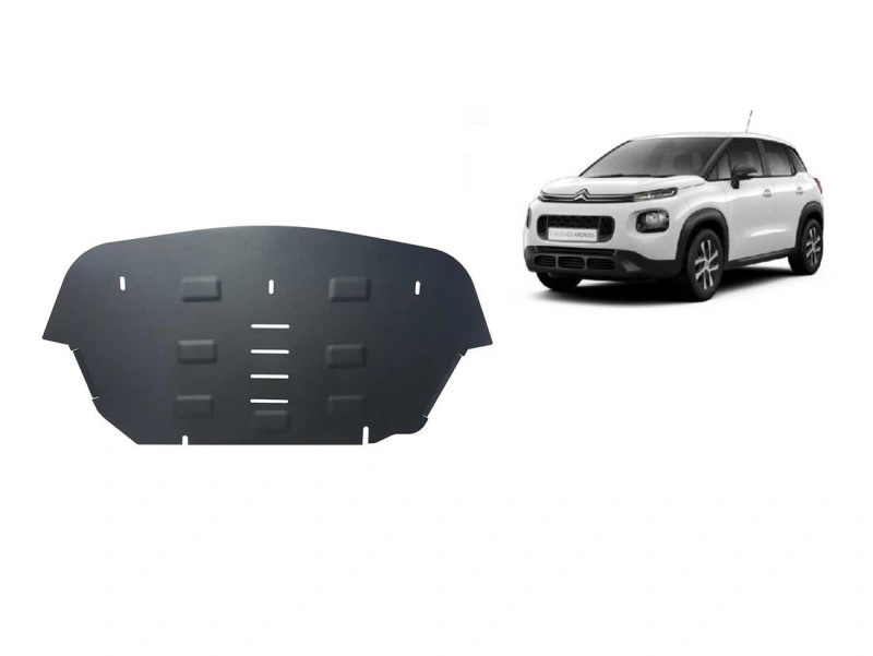 Bunnplate stål Citroen C3 Aircross 2017 -> | Motordeksel - Beskyttelse deksel under motor