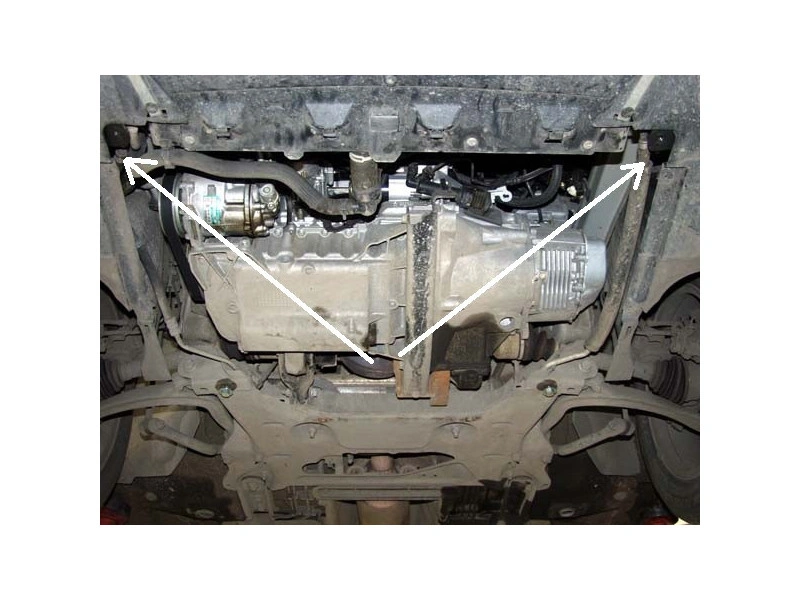 Bunnplate stål Citroen C5 2004 - 2007 |  Motordeksel - Beskyttelse deksel under motor – bilde 4