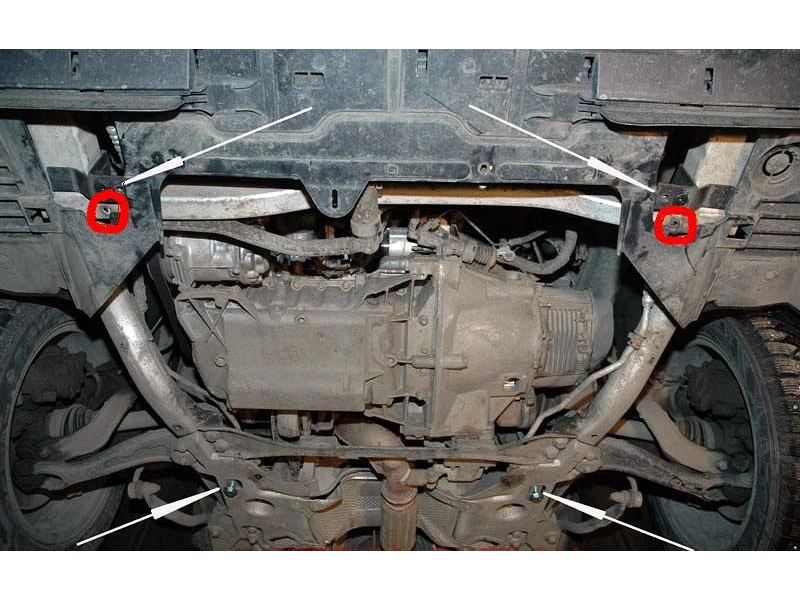 Bunnplate stål Citroen C5 X7 2008 - 2017 | Motordeksel - Beskyttelse deksel under motor – bilde 3