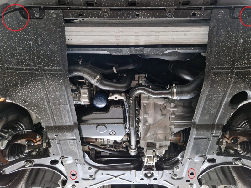 Bunnplate stål Citroen / Fiat / Opel / Peugeot / Toyota | Motordeksel - Beskyttelse deksel under motor Image 10