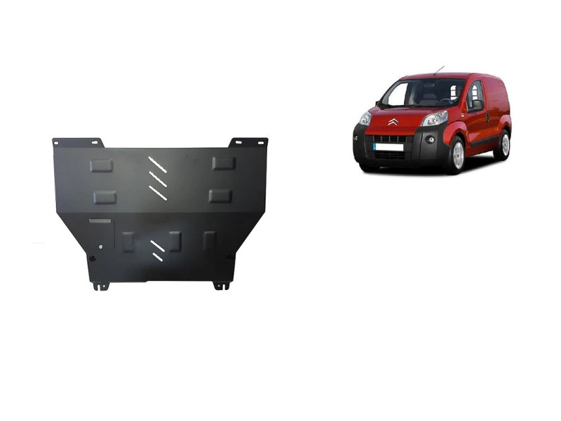 Bunnplate stål Citroen Nemo 2008 - 2017 | Motordeksel - Beskyttelse deksel under motor