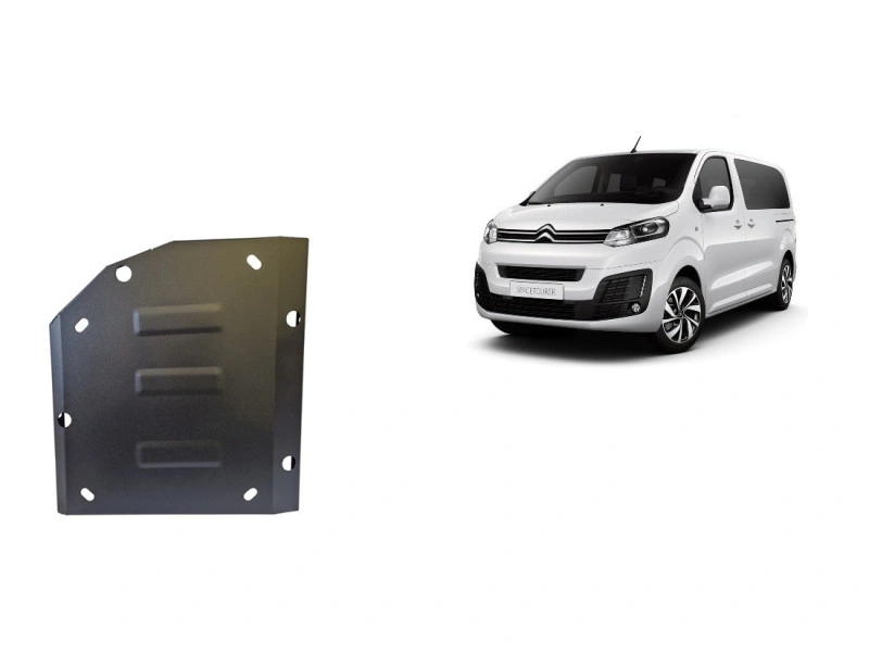 Bunnplate stål Citroen SpaceTourer / Opel Zafira Life / Peugeot Traveller / Toyota Proace Verso 2016 -> | AdBlue-deksel - Beskyttelse deksel under AdBlue-systemet