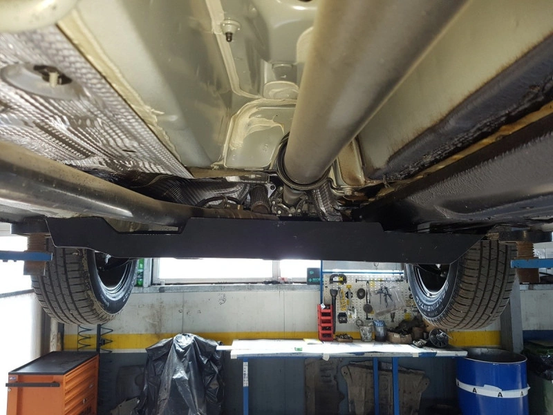 Bunnplate stål Dacia Duster 2021 - 2024 | Bunnplate stålbeskyttelse for DPF dieselpartikkelfilter – bilde 5