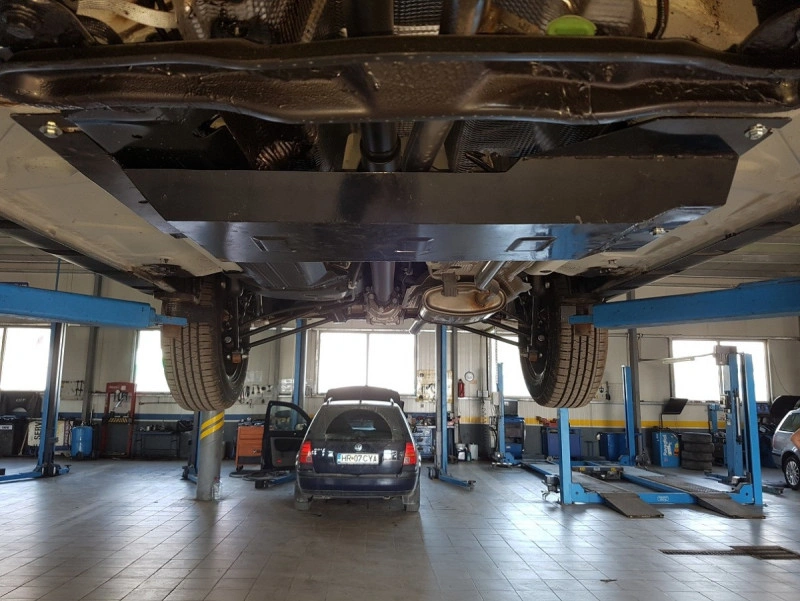 Bunnplate stål Dacia Duster 2021 - 2024 | Bunnplate stålbeskyttelse for DPF dieselpartikkelfilter – bilde 6