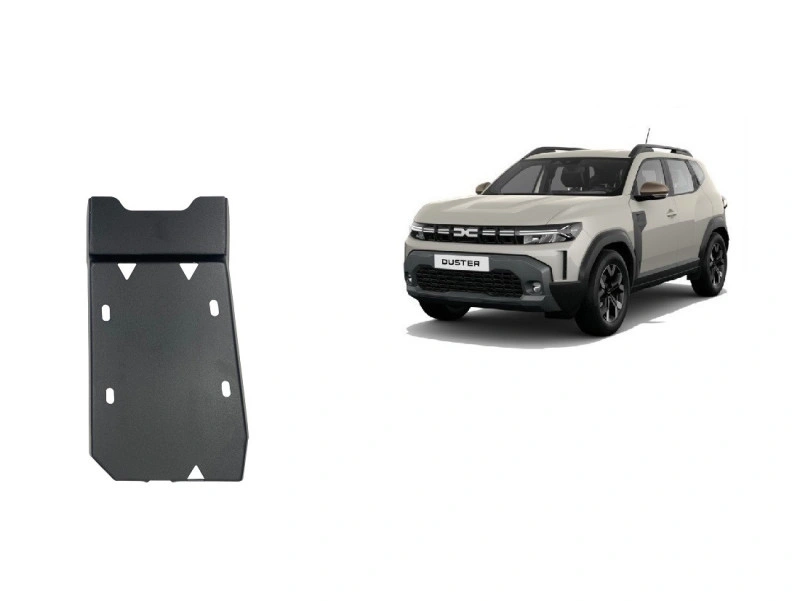 Bunnplate stål Dacia Duster 4x4 2024 -> | Differensialdeksel - Beskyttelse deksel under differensial – bilde 6