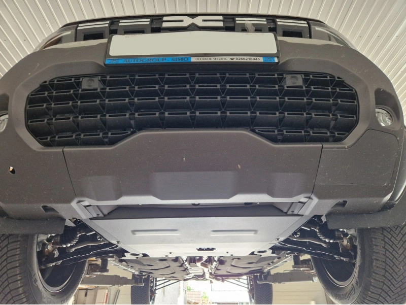 Bunnplate stål Dacia Duster III 2024 -> │ 4x2 - Motordeksel - Beskyttelse deksel under motor + girkasse – bilde 3