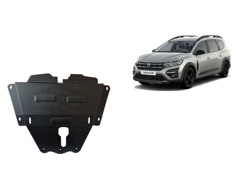 Bunnplate stål Dacia Jogger 2021 -> | Motordeksel - Beskyttelse deksel under motor Image 1