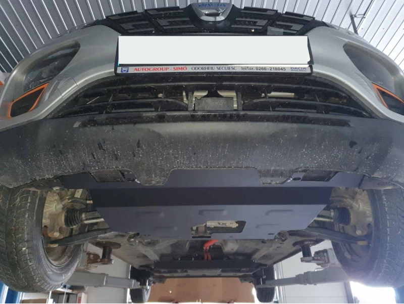 Bunnplate stål Dacia Spring 2021 -> | Motordeksel - Beskyttelse deksel under motor – bilde 4