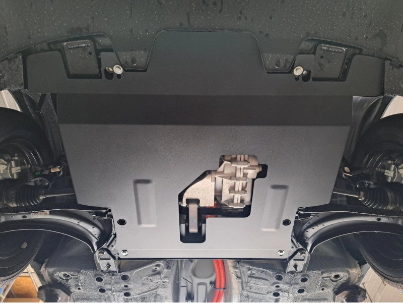 Bunnplate stål Dacia Spring 2024 -> / Dacia Spring Extreme 2023 -> | Elektrisk motor bak - Beskyttelse deksel under motor – bilde 4