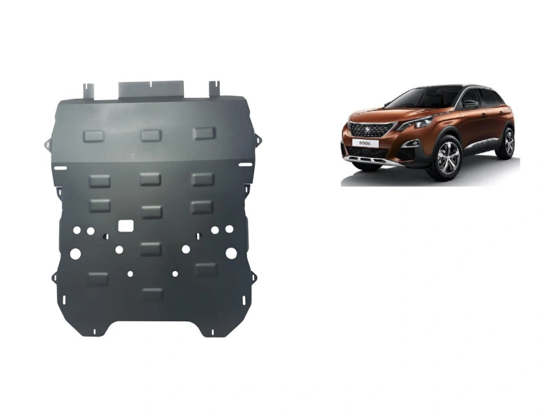 Bunnplate stål DS / Citroen / Peuegot / Opel │ Motordeksel - Beskyttelse deksel under motor + girkasse – bilde 13