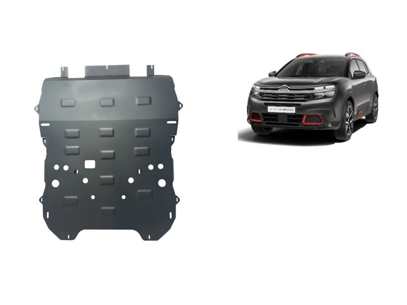Bunnplate stål DS / Citroen / Peuegot / Opel │ Motordeksel - Beskyttelse deksel under motor + girkasse – bilde 5