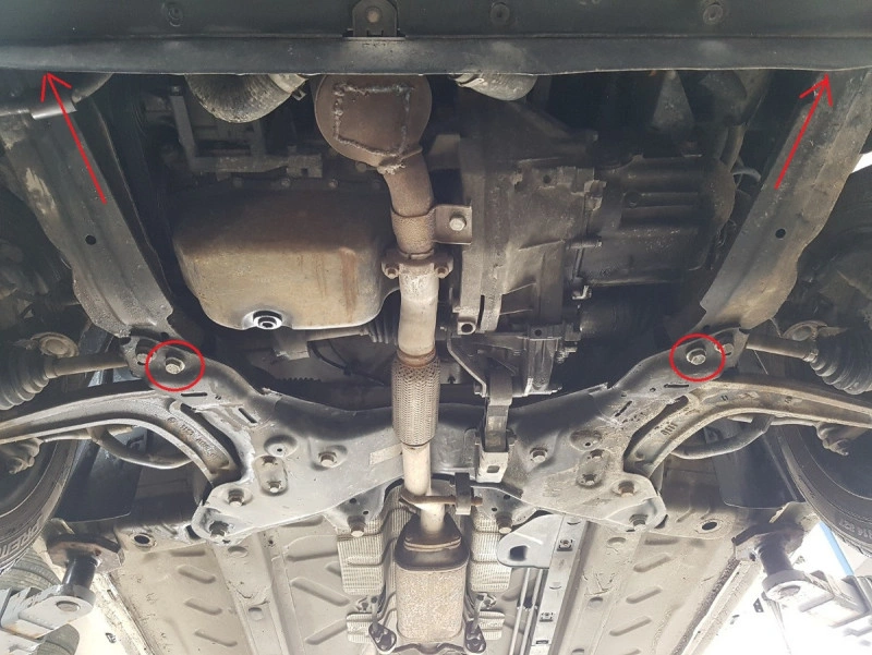 Bunnplate stål Fiat 500 2007 -> | Motordeksel - Beskyttelse deksel under motor – bilde 4