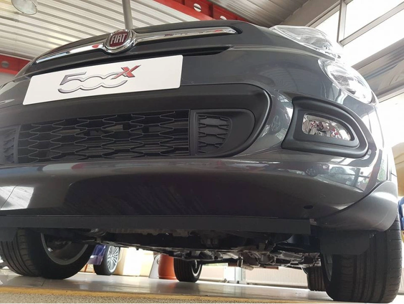 Bunnplate stål Fiat 500x 2014 -> | Motordeksel - Beskyttelse deksel under motor – bilde 4