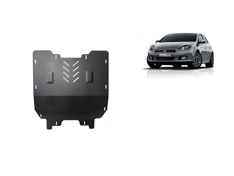 Bunnplate stål Fiat Bravo 2007 - 2014 | Motordeksel - Beskyttelse deksel under motor
