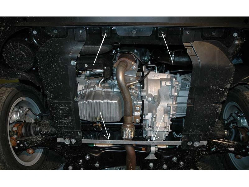 Bunnplate stål Fiat Bravo 2007 - 2014 | Motordeksel - Beskyttelse deksel under motor – bilde 4