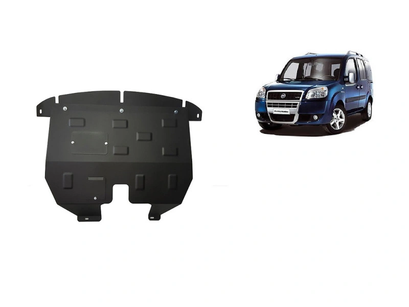 Bunnplate stål Fiat Doblo 2001 - 2010 | Motordeksel - Beskyttelse deksel under motor