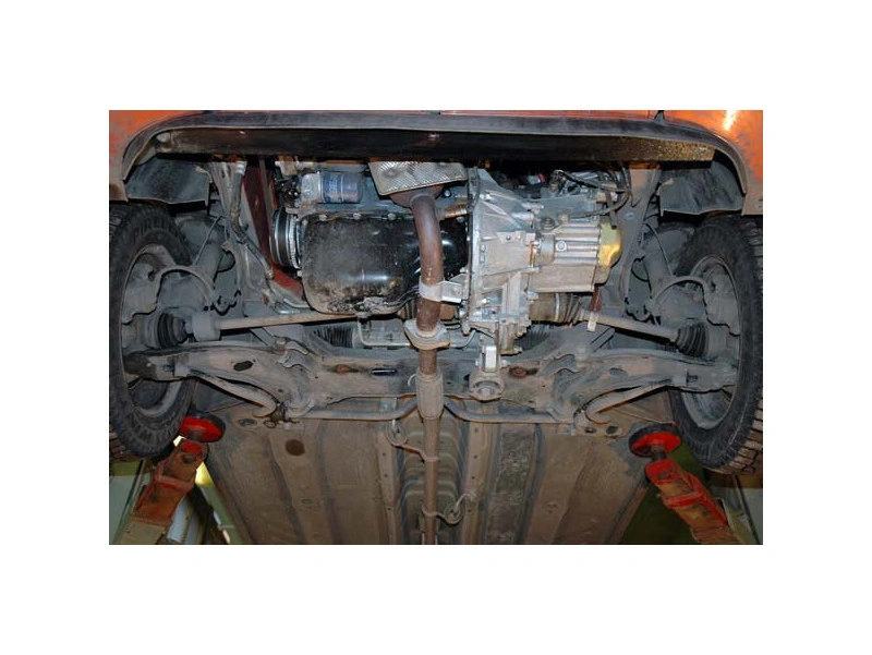 Bunnplate stål Fiat Doblo 2001 - 2010 | Motordeksel - Beskyttelse deksel under motor – bilde 5