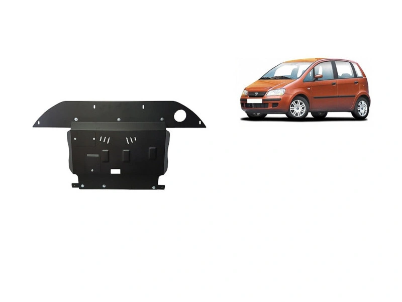 Bunnplate stål Fiat Idea 2003 - 2012 | Motordeksel - Beskyttelse deksel under motor