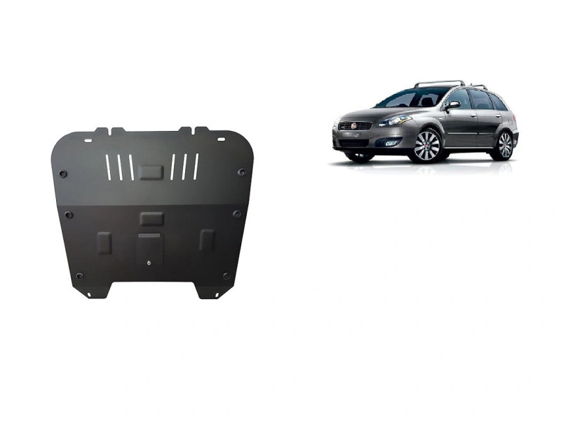 Bunnplate stål Fiat / Sabb / Opel | Motordeksel - Beskyttelse deksel under motor