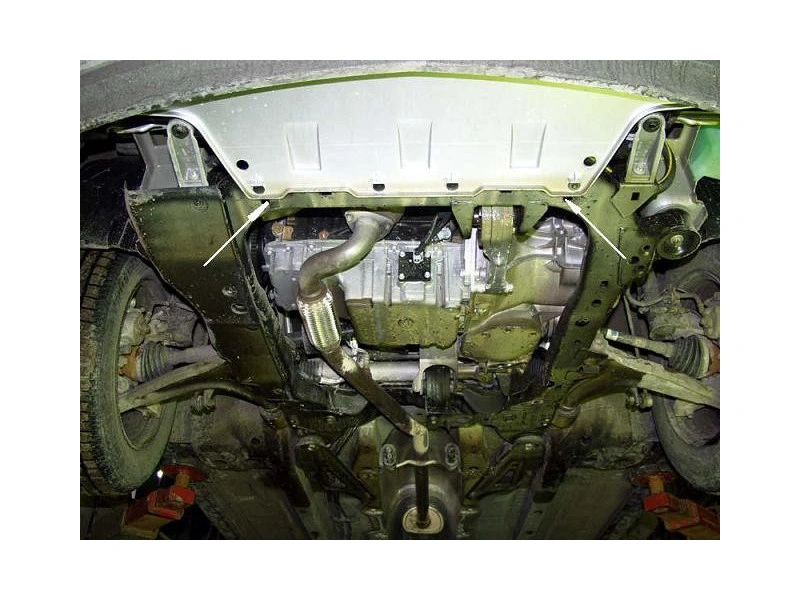 Bunnplate stål Fiat / Sabb / Opel | Motordeksel - Beskyttelse deksel under motor – bilde 10