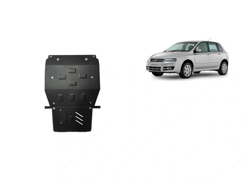 Bunnplate stål Fiat Stilo 2001 - 2010 | Motordeksel - Beskyttelse deksel under motor
