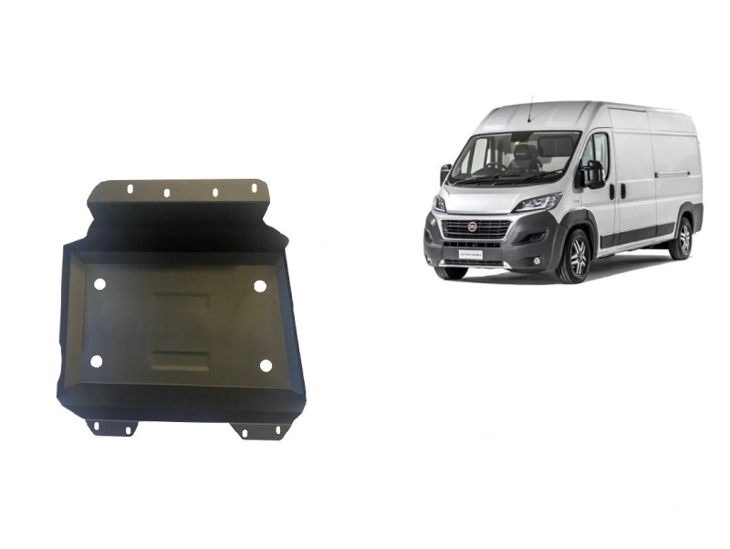 Bunnplate stål Fiat / Toyota / Citroen / Peugeot / Opel |  Drivstofftankdeksel - Beskyttelse deksel under dieseltank