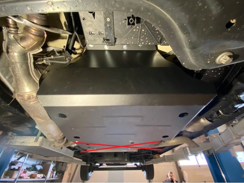 Bunnplate stål Fiat / Toyota / Citroen / Peugeot / Opel |  Drivstofftankdeksel - Beskyttelse deksel under dieseltank – bilde 8